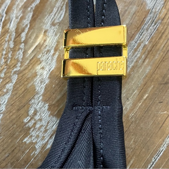 NWT Panache Anya RIva Balconnet One Piece Swimsuit with Underwire Black 36F - Picture 9 of 10